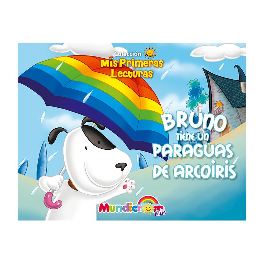 BRUNO TIENE UN PARAGUAS DE ARCOÍRIS