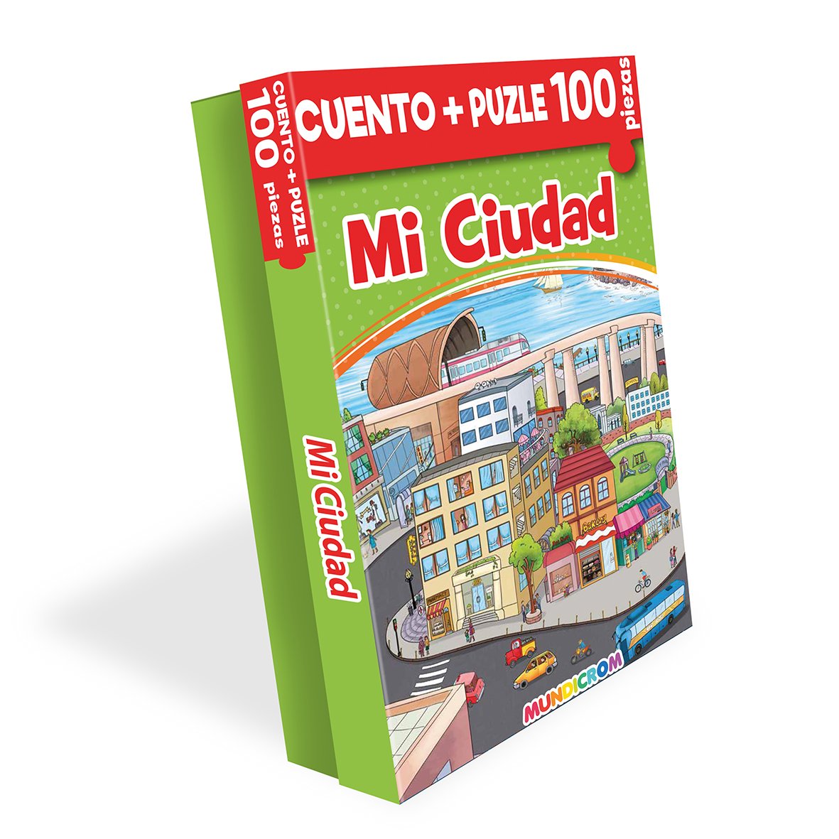 PUZLE CUENTO MI CIUDAD (100 PIEZAS)
