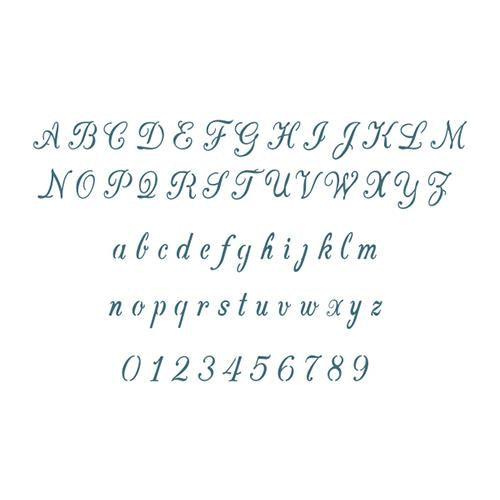 STENCIL LETRAS 2 21X15CM