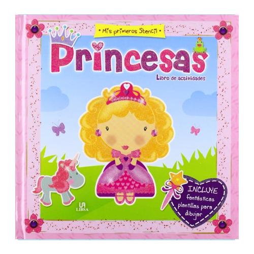 PRINCESAS MIS PRIMEROS STENCIL