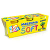 MASA DE MODELAR SOFT 3 COLORES 450 GRS