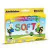 MASA DE MODELAR SOFT 12 COLORES 180 GRS