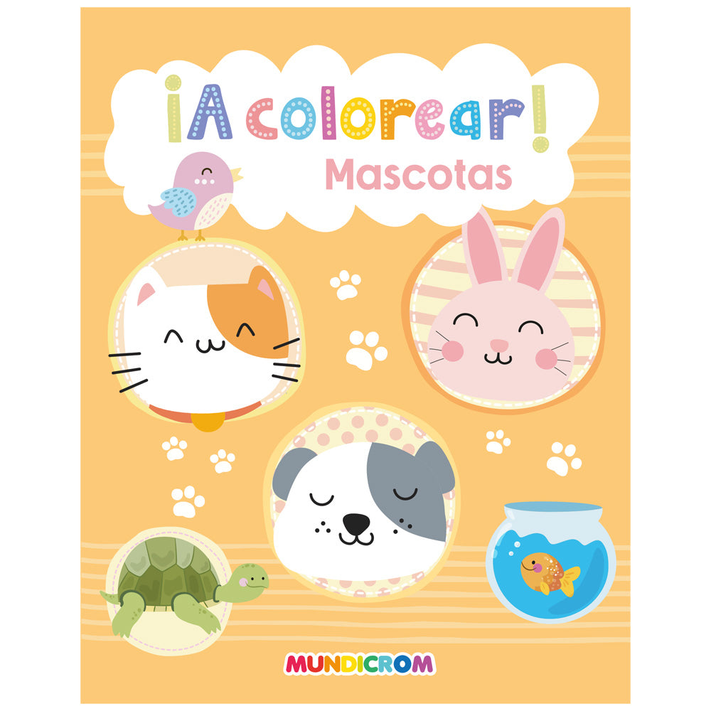 A COLOREAR MASCOTAS