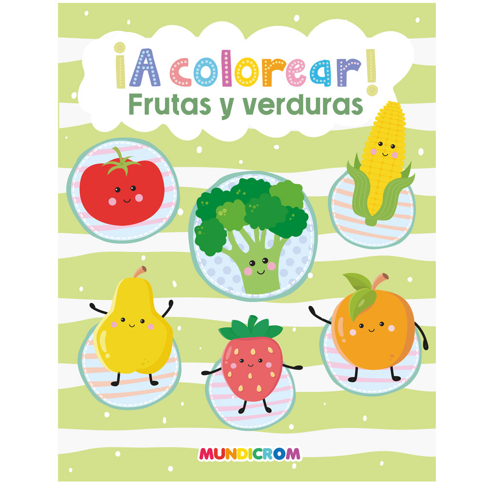 A COLOREAR FRUTAS Y VERDURAS