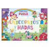 LIBRO PUZLE, UNICORNIOS Y HADAS