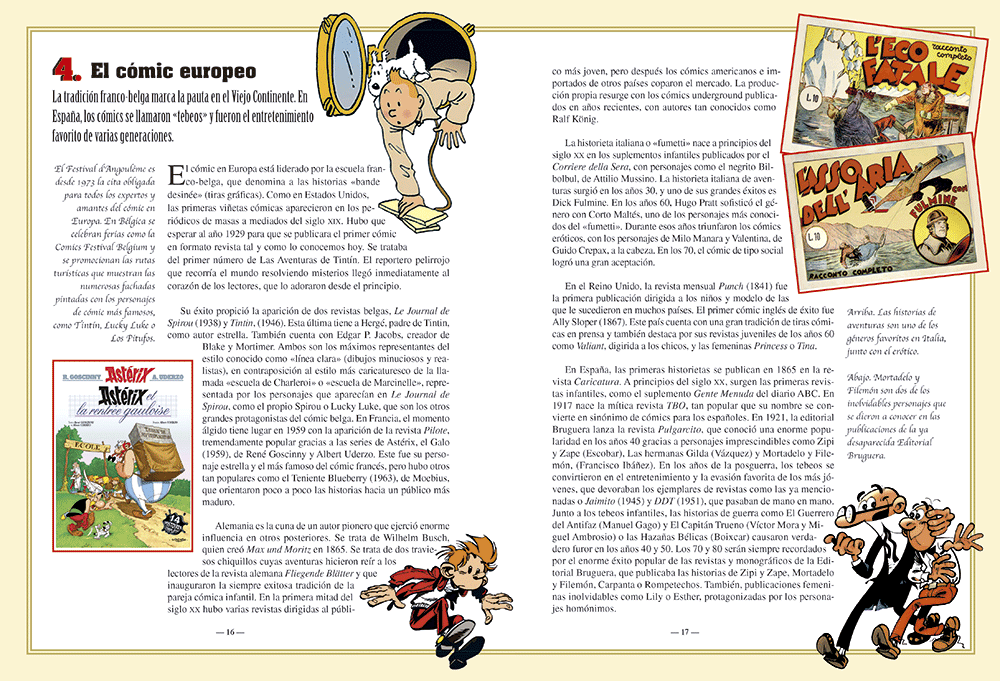 EL COMIC, UNA HISTORIA EN IMAGENES